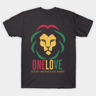 Lion - Legend - One Love - Reggae Music Lover T-Shirt